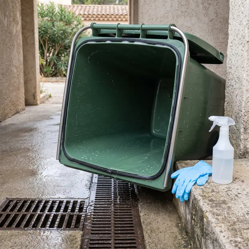 Protocole de nettoyage et de désinfection des locaux poubelles