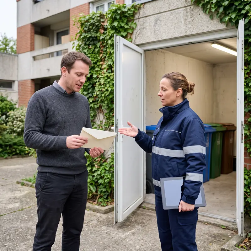 Prix et modalités tarifaires pour l'entretien des locaux poubelles à Cergy