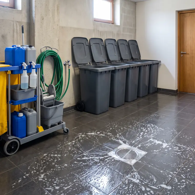Protocole de nettoyage et désinfection des locaux poubelles à Ivry-sur-Seine