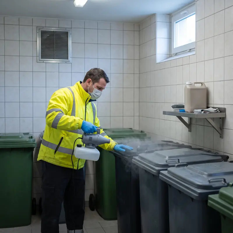 Entretien et désinfection des locaux poubelles à Nanterre