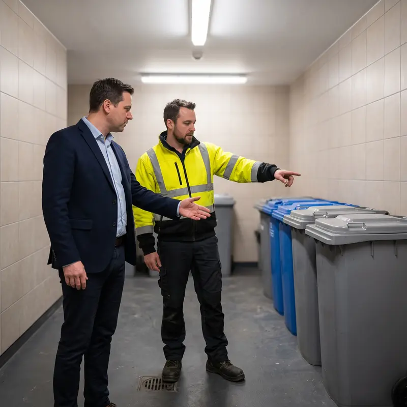 Responsabilité en copropriété : qui doit nettoyer les conteneurs poubelles ?