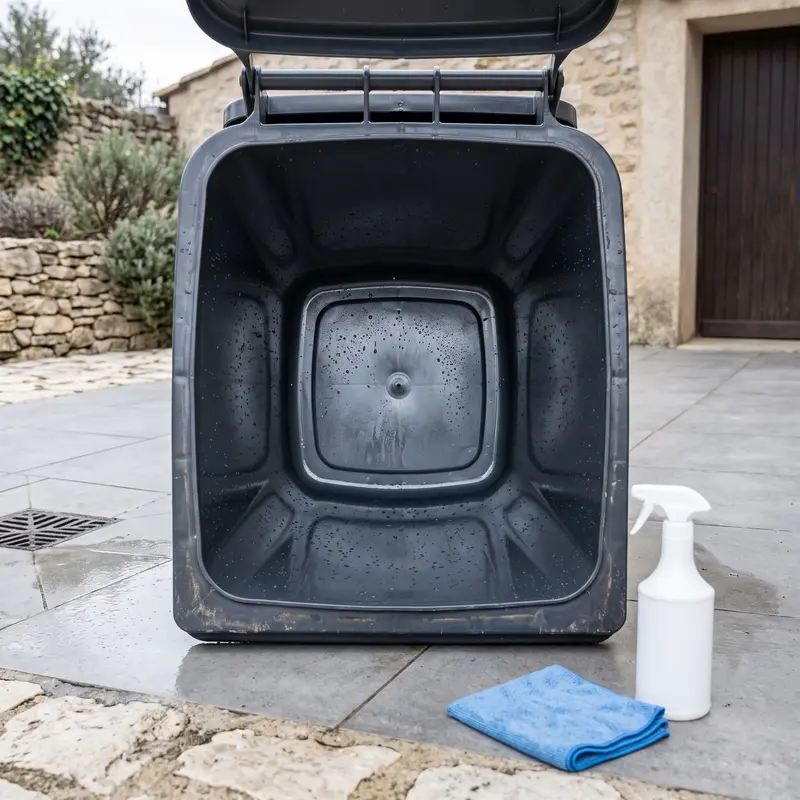 Protocole de nettoyage et désinfection des locaux et bacs poubelles