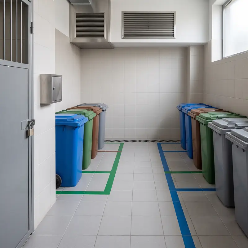 Responsabilités et règles en copropriété pour le nettoyage du local à poubelles
