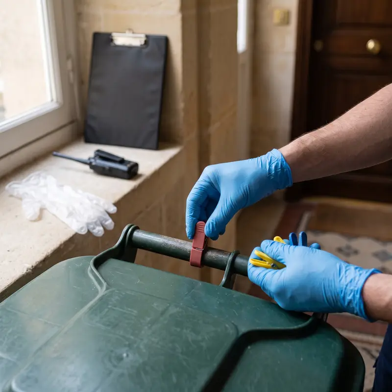 Planning de nettoyage et calendrier de collecte des déchets en copropriété
